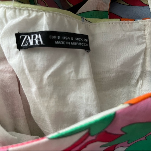 Multicolour Zara halter print dress - Picture 3 of 5